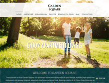 Tablet Screenshot of gardensquarestcloud.com
